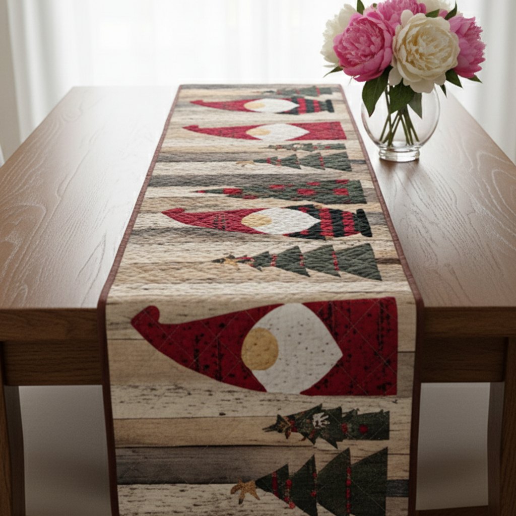 Sparkling Snow Kitchen Table Runner