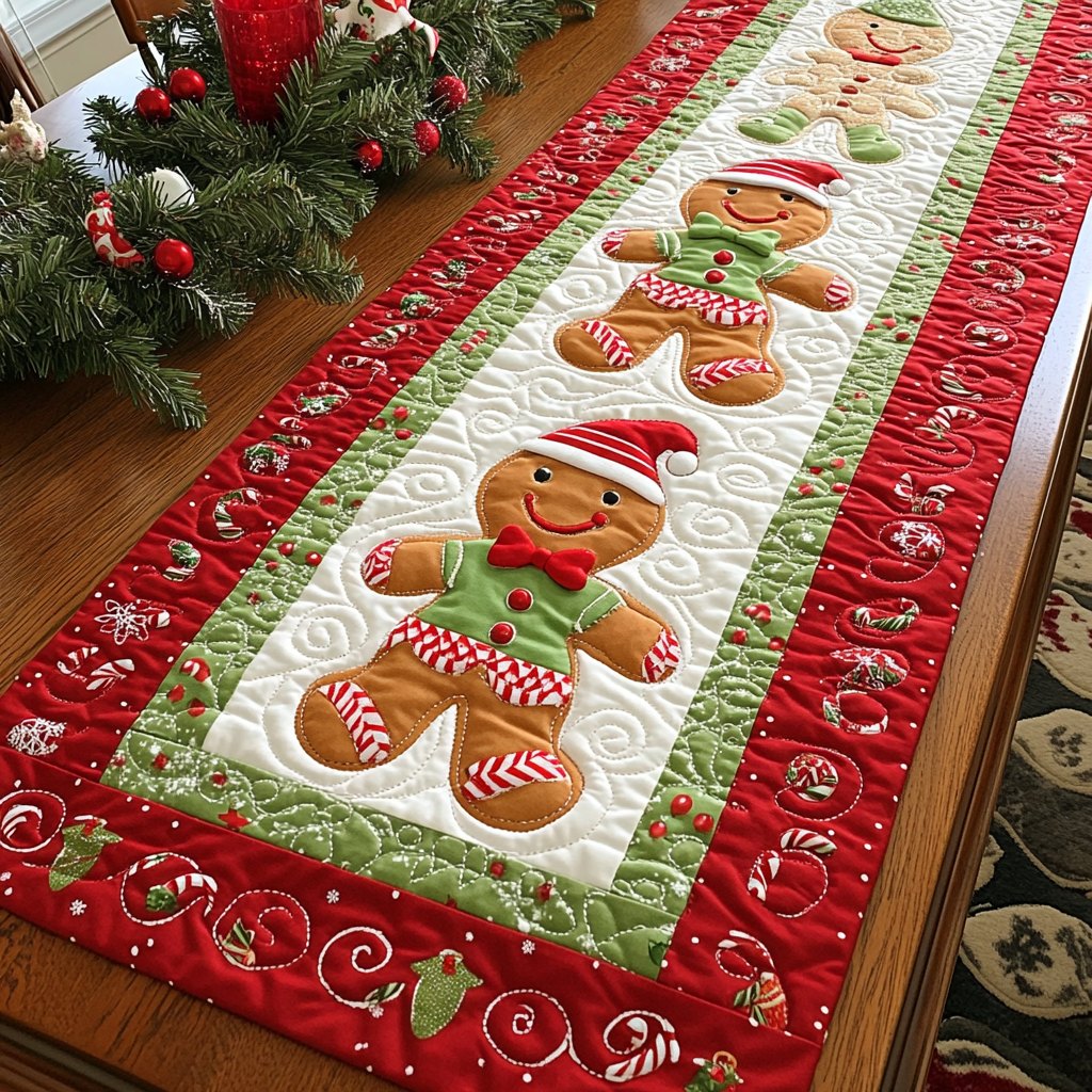 Spiced Ginger Dreams Table Runner