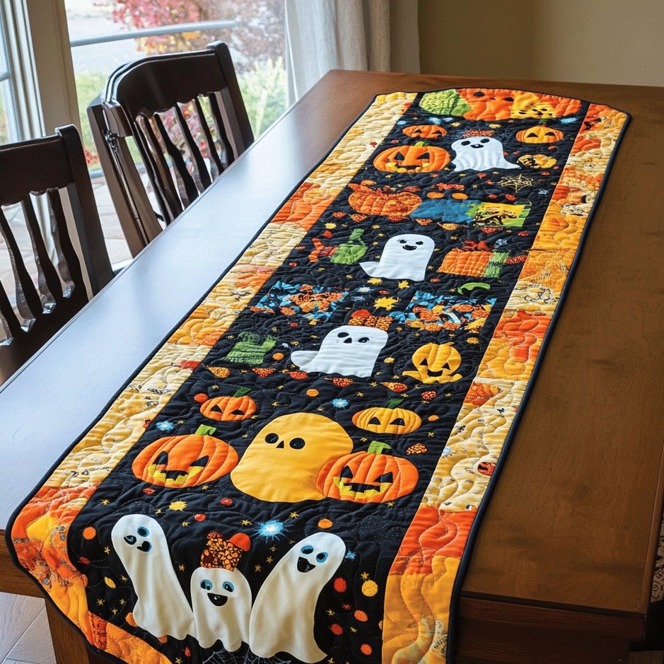 Spooky Season Halloween Table Runner