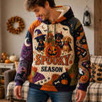 Spooky Season hoodie, all-over print