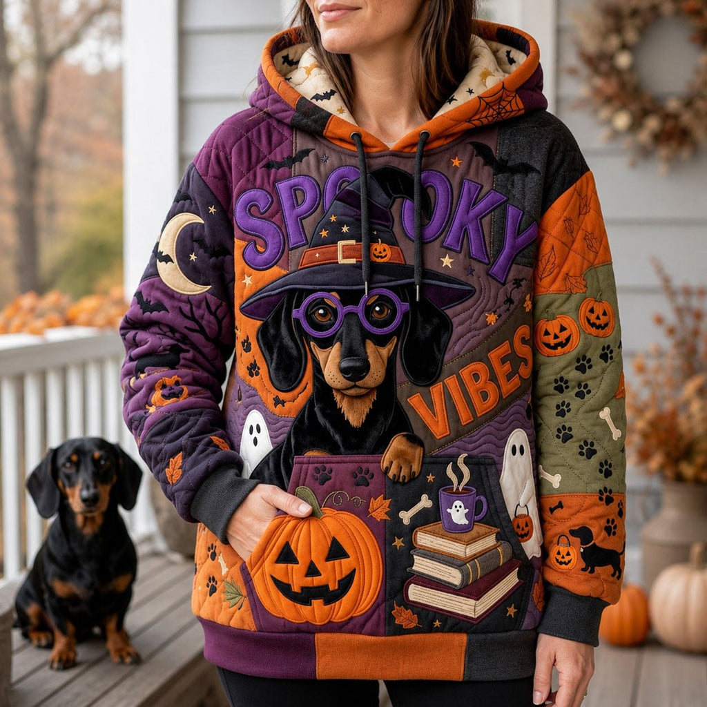 Spooky Vibes hoodie, all-over print