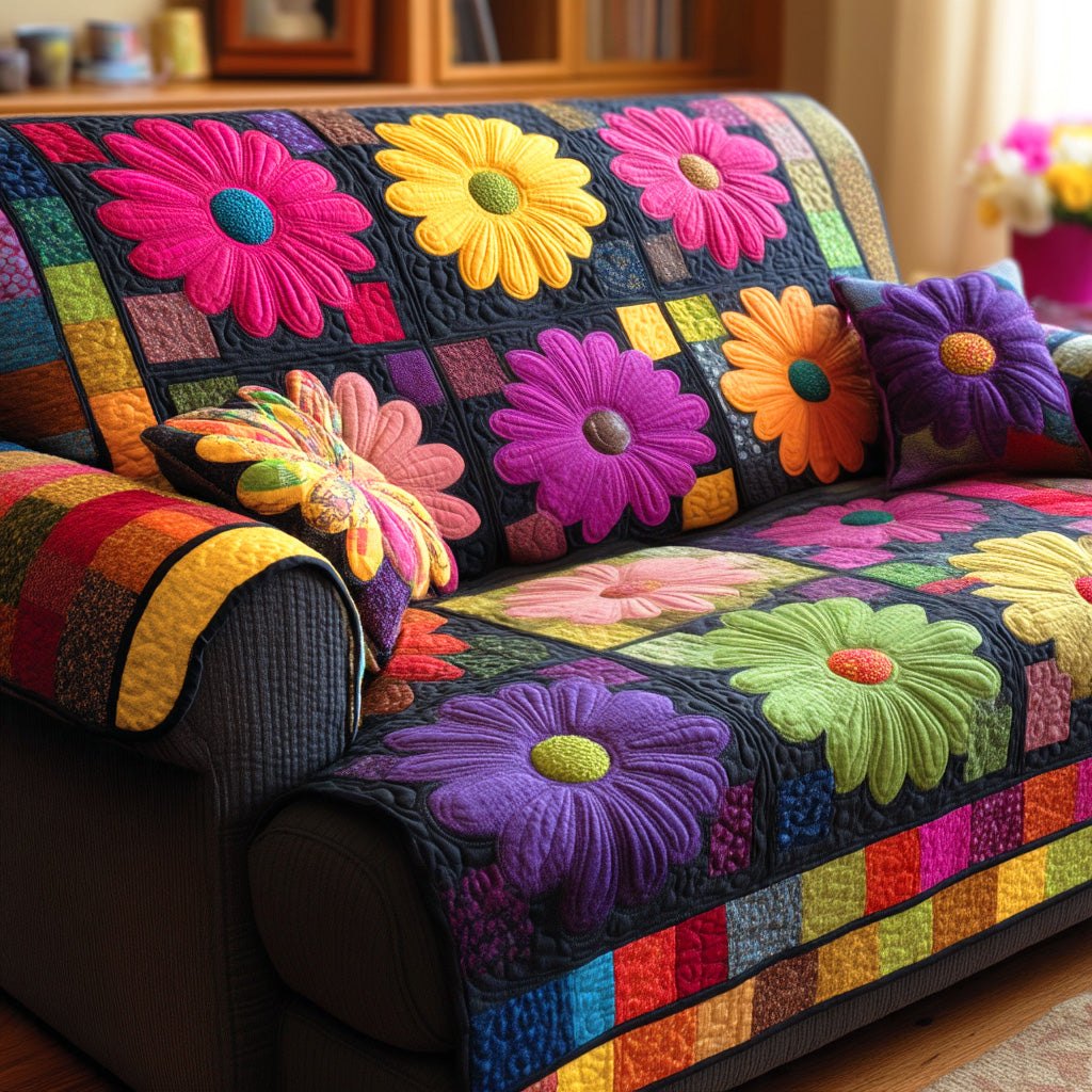 Spring Bloom Charm Sofa Cover