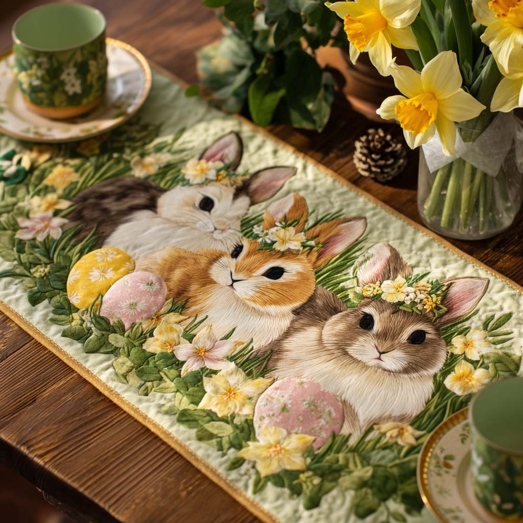 Spring Meadow Table Runner