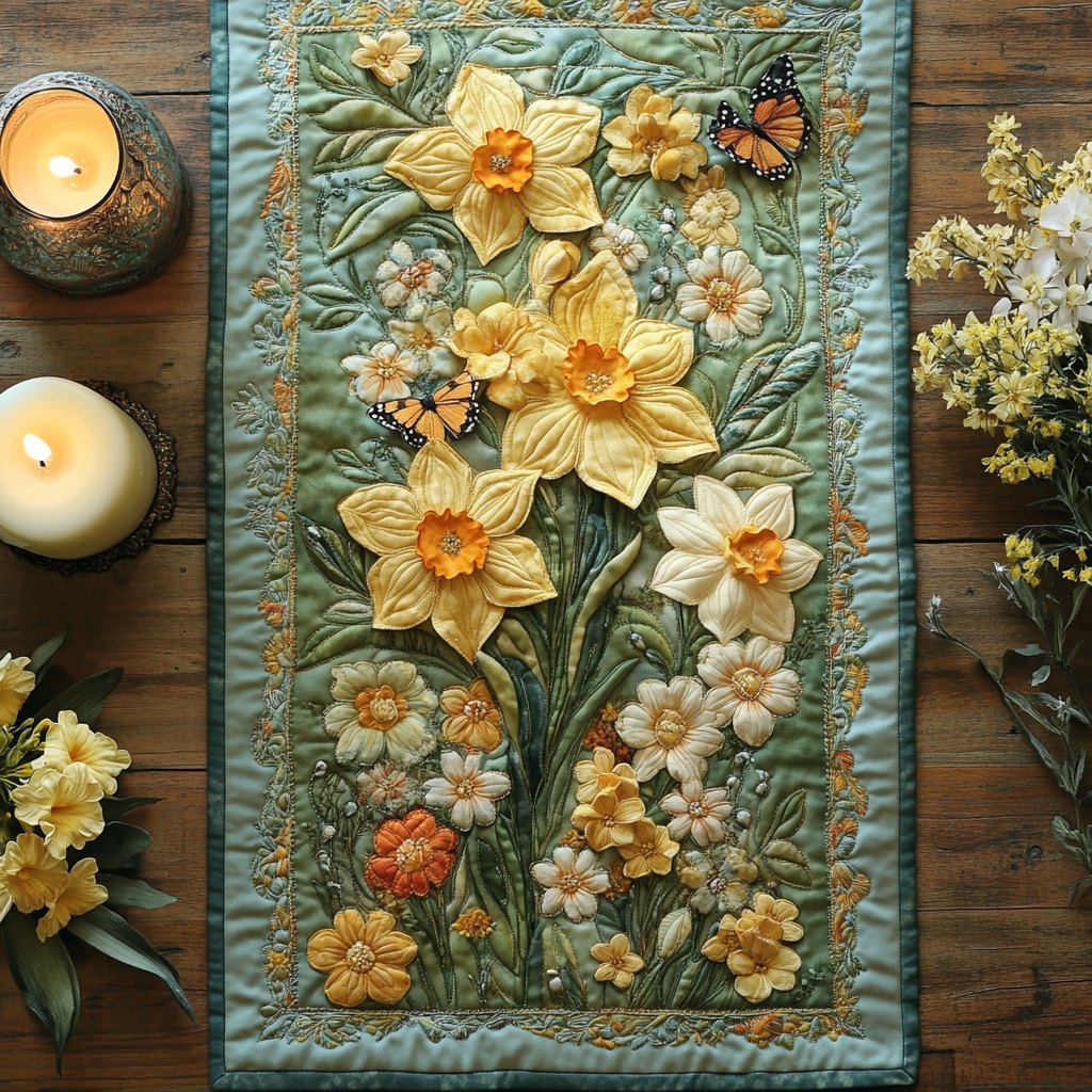 Spring Promise Table Runner