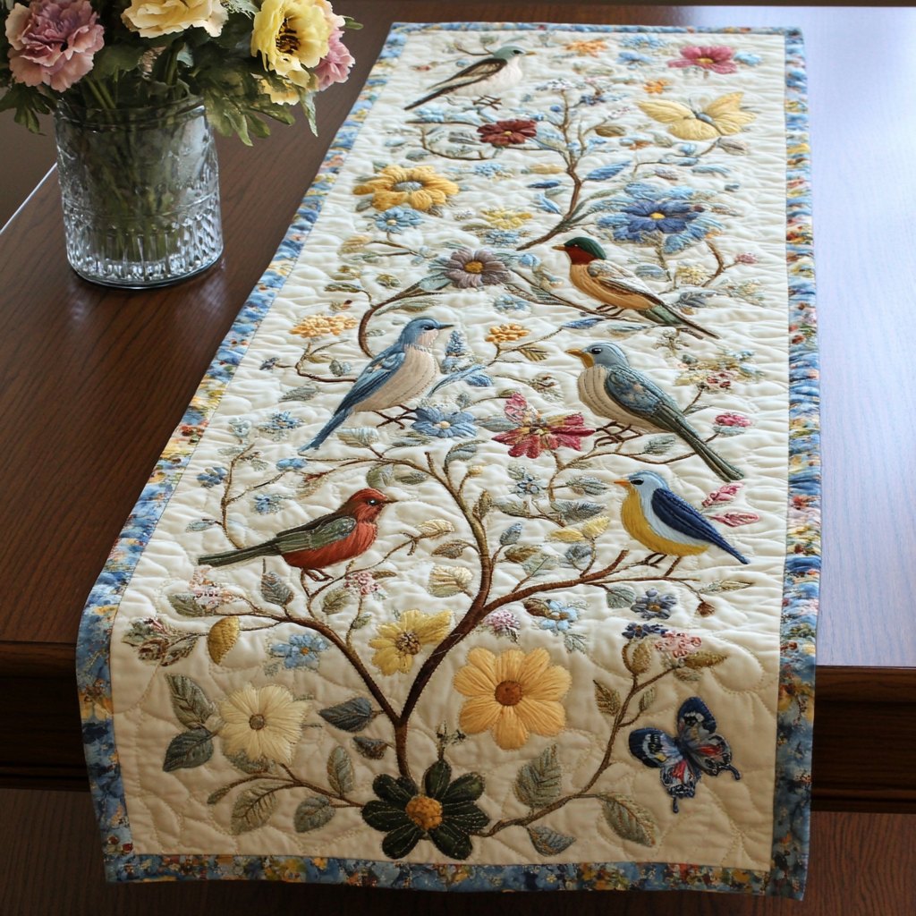 Spring Serenade Table Runner