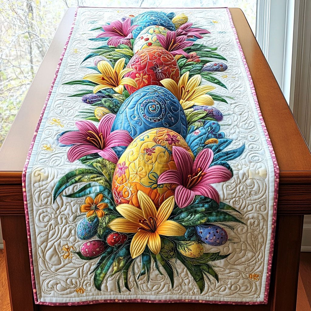 Springtime Eggstravaganza Table Runner