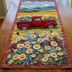 Springtime Truck Table Runner