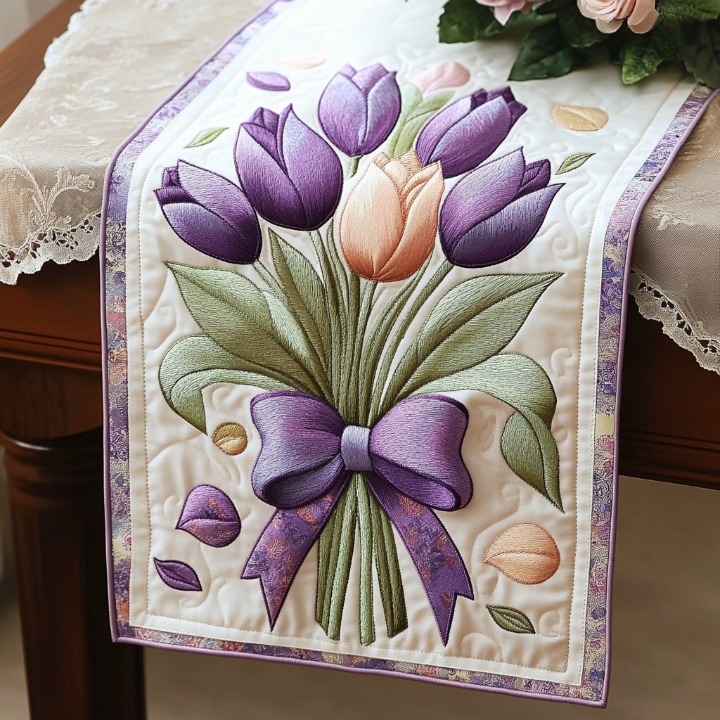 Springtime in Bloom Table Runner