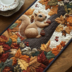 Squirrel Harvest Table Runner