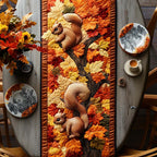 Squirrel Tree Table Runner