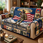 Stand for Freedom Sofa Cover
