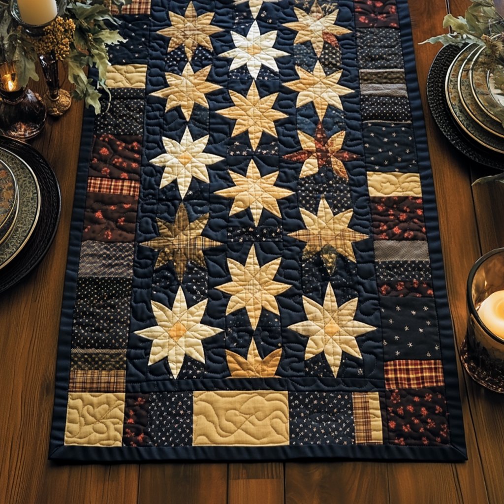 Star Elegance Table Runner
