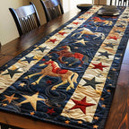 Star Pattern Horse Table Runner