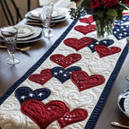Star Spangled Bloom Table Runner