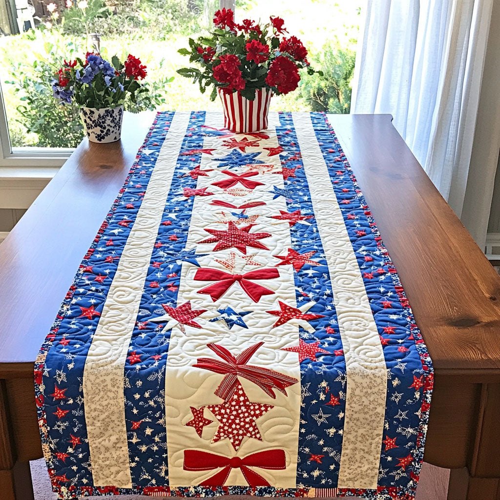 Star Spangled Style Table Runner