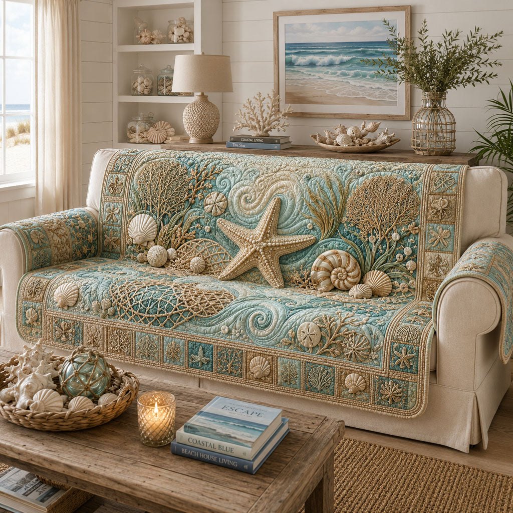 Starfish Bay Sofa Cover