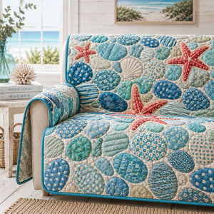 Starfish Pebble Shoal Sofa Cover - Made to Order
