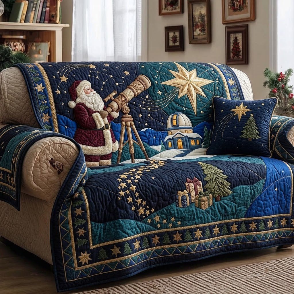 Stargazer Santa Sofa Cover