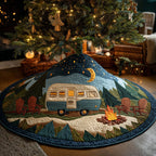 Starlight Camper Christmas Tree Skirt