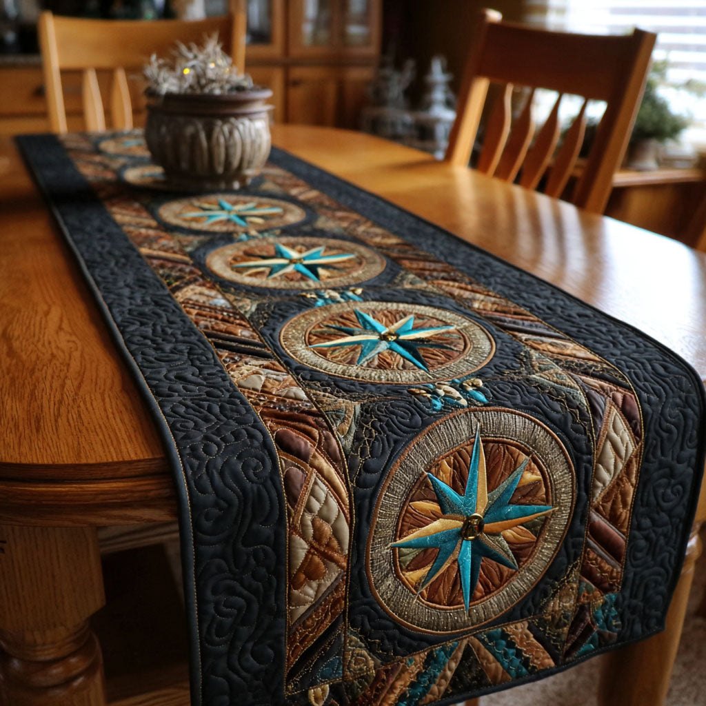 Starlit Feathers Place Table Runner
