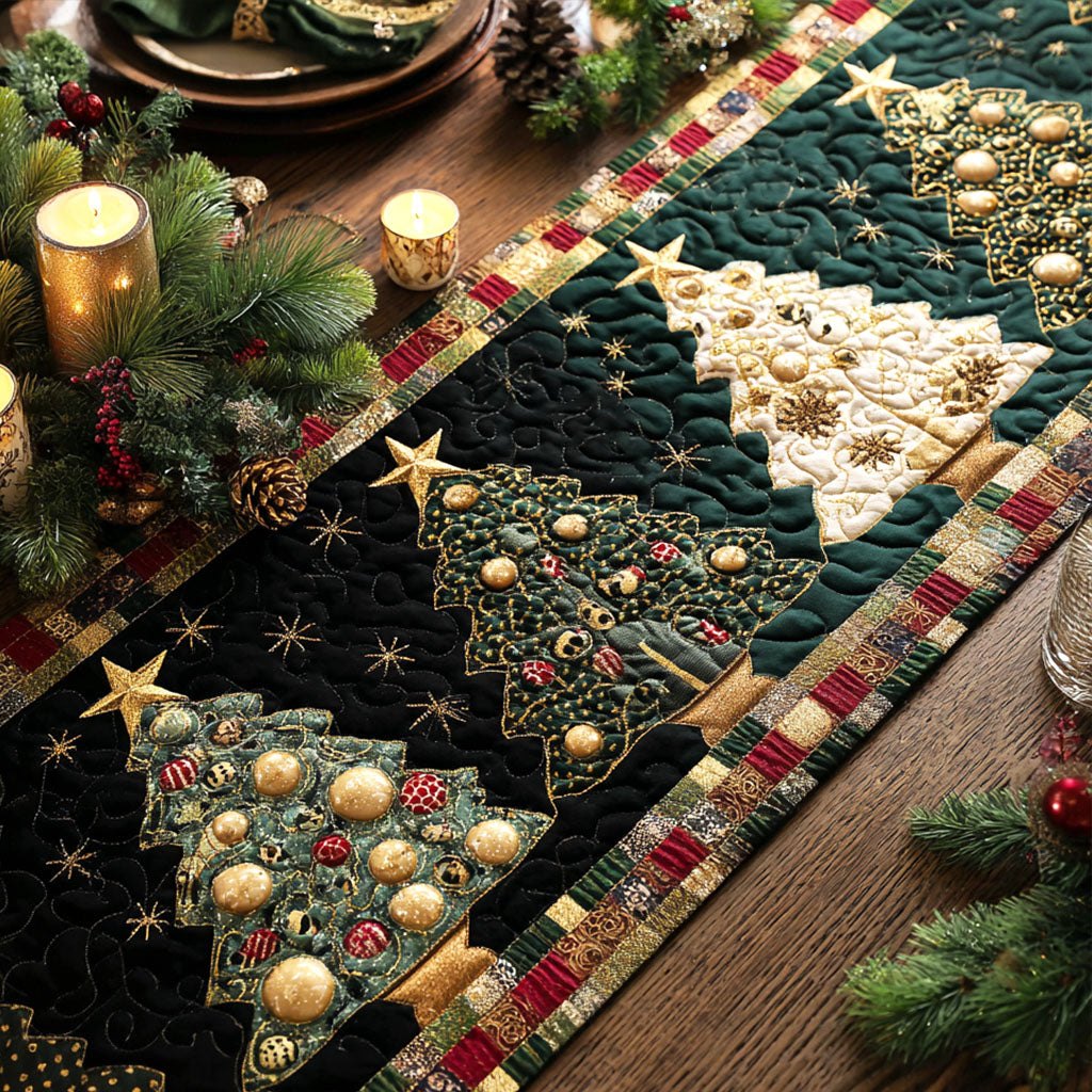 Starlit Grove Table Runner