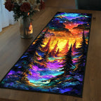 Starlit Pinescape Table Runner