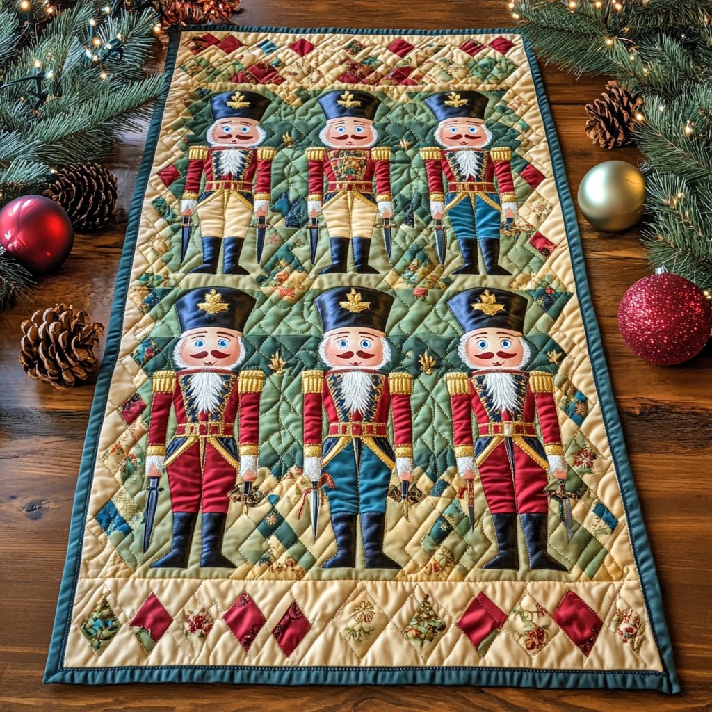 Starlit Snowfall Table Runner