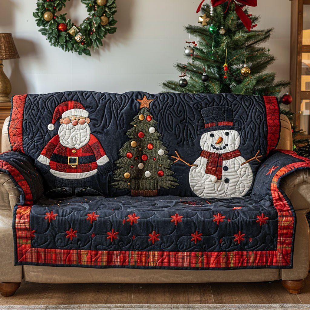 Starry Christmas Eve Sofa Cover