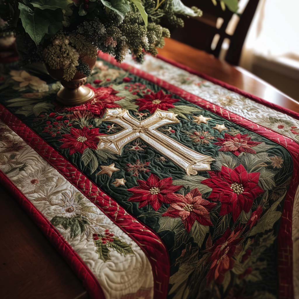 Starry Cross Table Runner