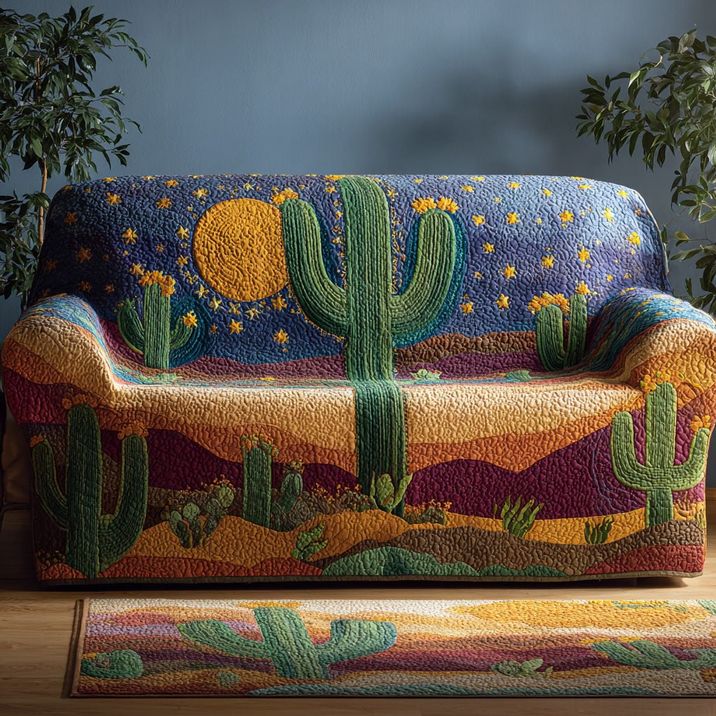 Starry Desert Sofa Cover