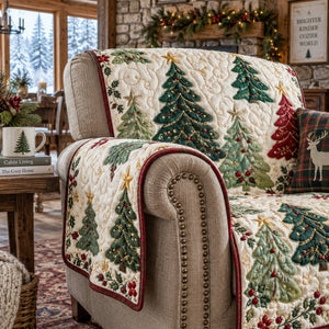 Starry Evergreen Grove Sofa Cover - Made to Order