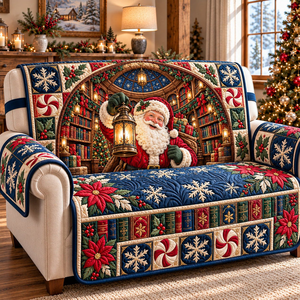 Starry Library Santa Sofa Cover