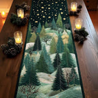 Starry Night Pines Table Runner