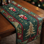 Starry Poinsettia Table Runner