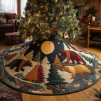 Starry Trail Retreat Christmas Tree Skirt