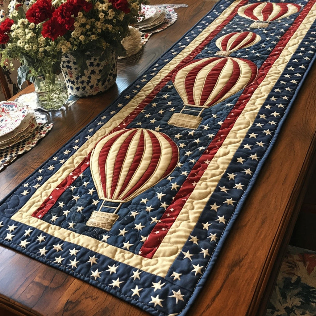Stars and Balloons Forever Table Runner