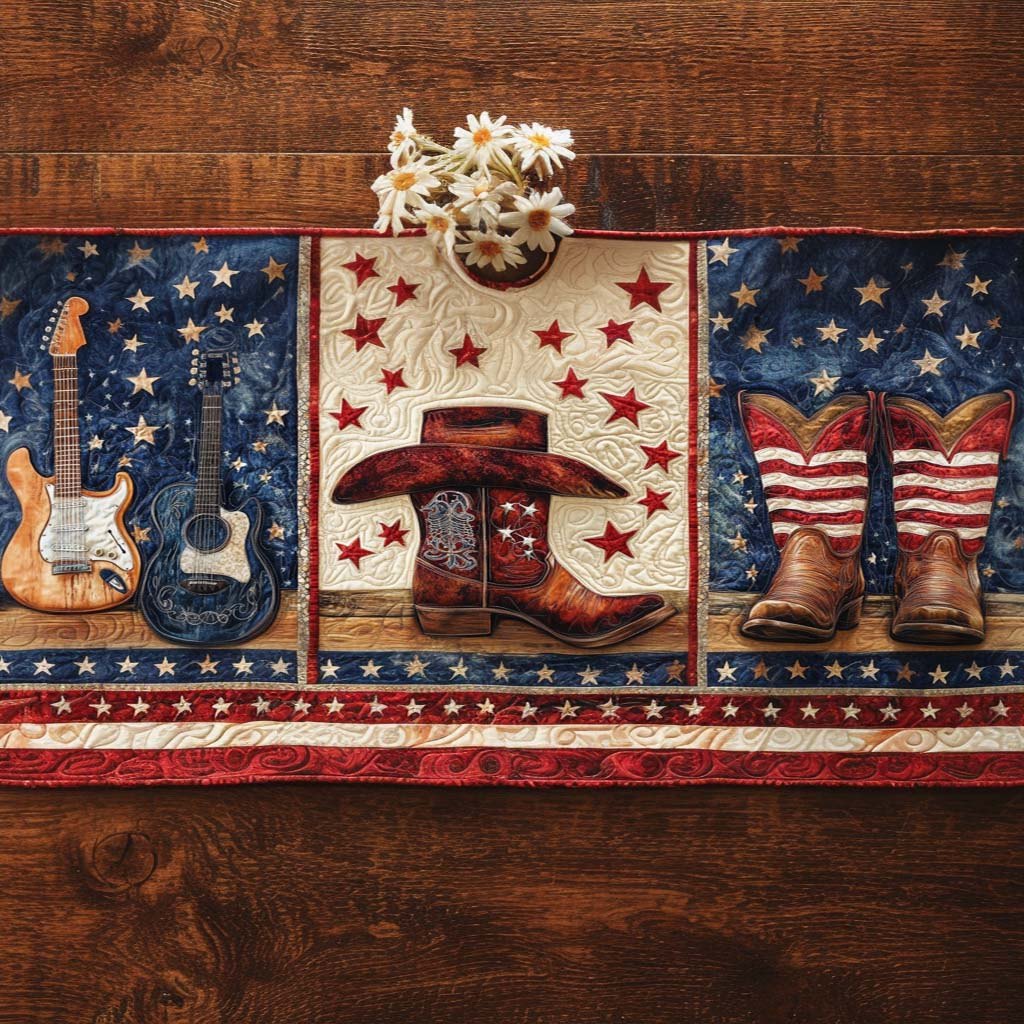 Stars and Strings Table Runner