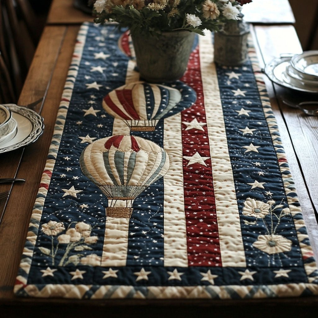 Stars Stripes Delight Table Runner