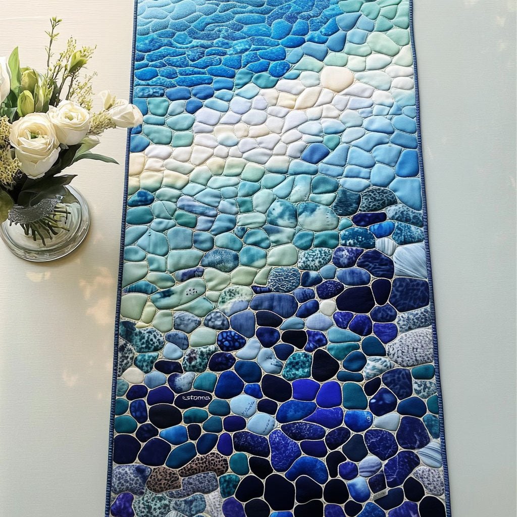 Stone Shore Table Runner