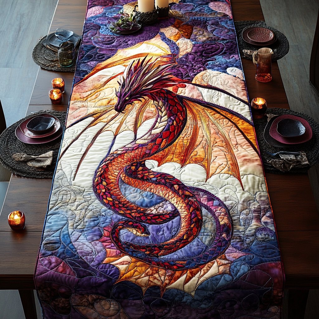 Storm Wyrm Table Runner