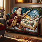 Storybook Santa Sofa Cover