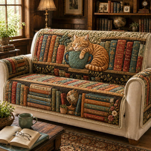 Storybook Teacup Purr Sofa Cover - Made to Order