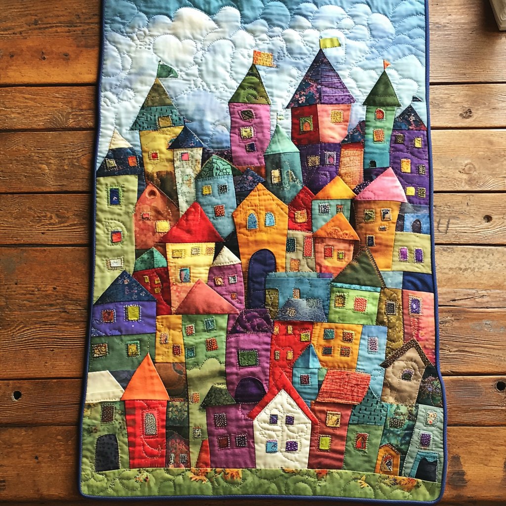 Street Life Table Runner