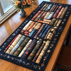 Stylish Bookshelf Table Runner