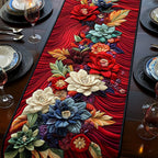 Succulent Sanctuary Table Runner