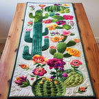 Succulent Bloom Table Runner