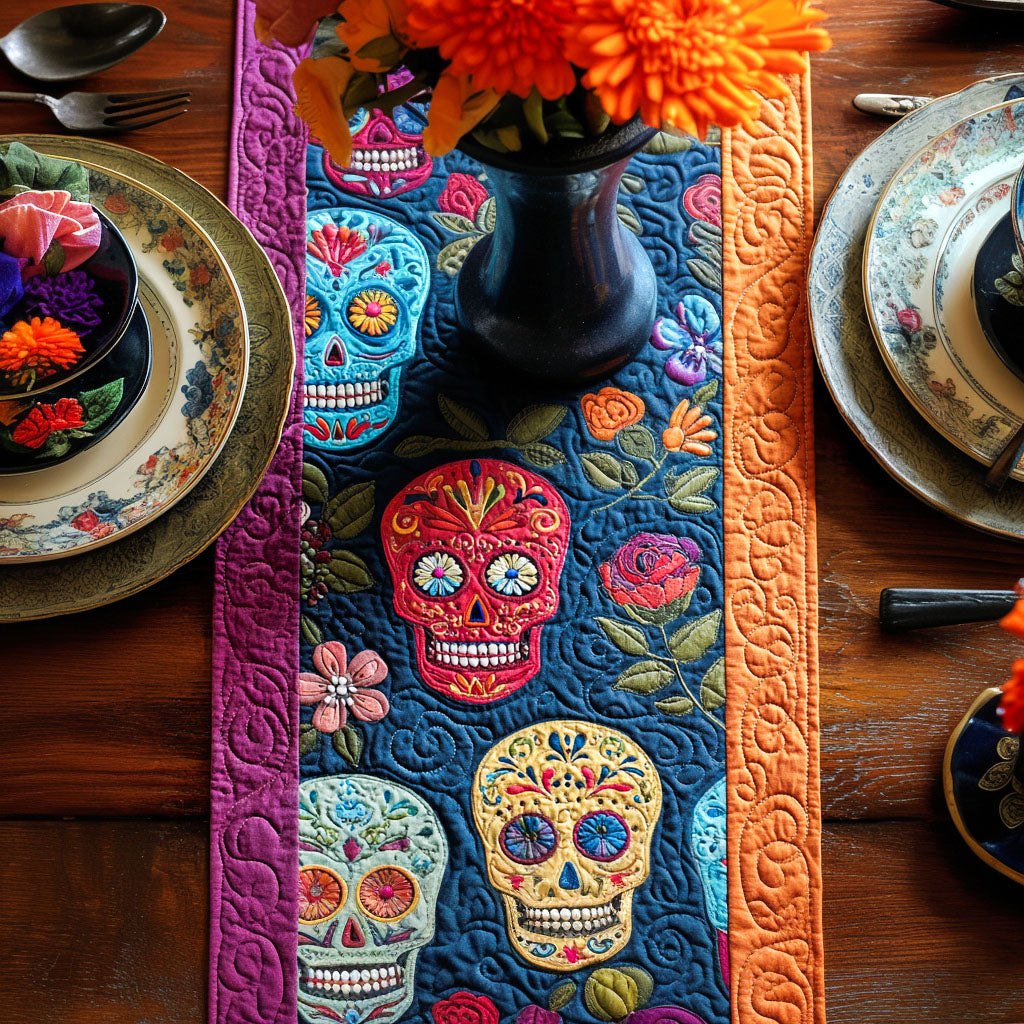 Sugar Bloom Table Runner