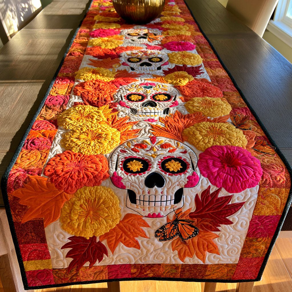 Sugar Skull Harvest Table Runner