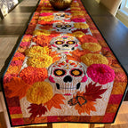 Sugar Skull Harvest Table Runner