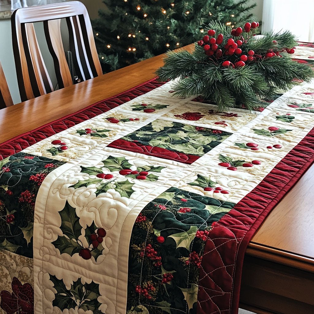 Sugarplum Winter Delight Table Runner